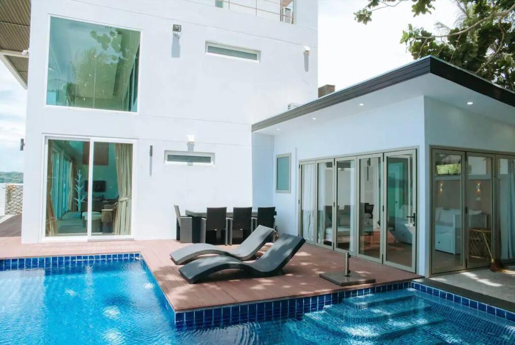 Beachfront Luxury Villa With Private Pool Ban Saiyuan Exterior foto